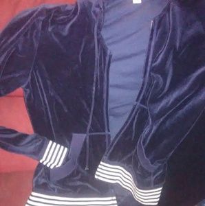 St. John Sport velour jacket and pants